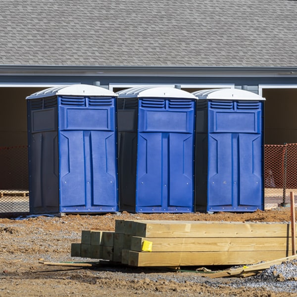 can i customize the exterior of the porta potties with my event logo or branding in Cawood KY